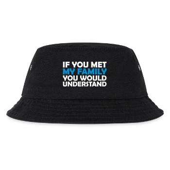 you would understand quote - Kids’ Bucket Hat - black - Front