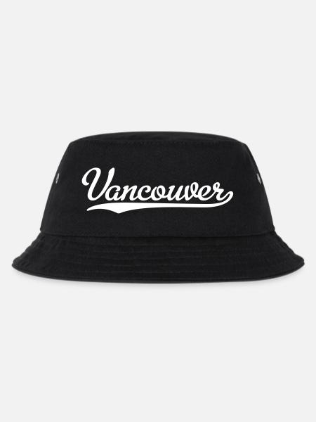 Vancouver - Kinder Bucket Hat - Schwarz