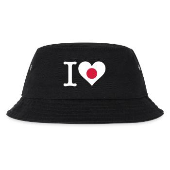 I Love Japan - Kids’ Bucket Hat - black - Front