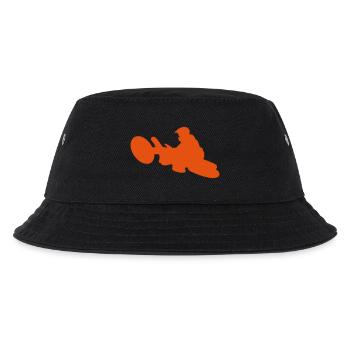motorrad freestyle motocross 6_14 - Kinder Bucket Hat - Schwarz - Vorne