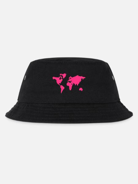 world of - Kids’ Bucket Hat - black