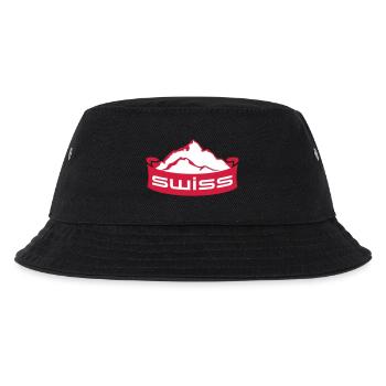 Swiss Mountain Banner Logo - Bob Enfant - noir - Devant