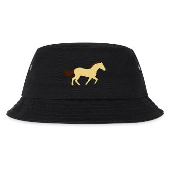 Design Silhouette de cheval de course - Bob Enfant - noir - Devant