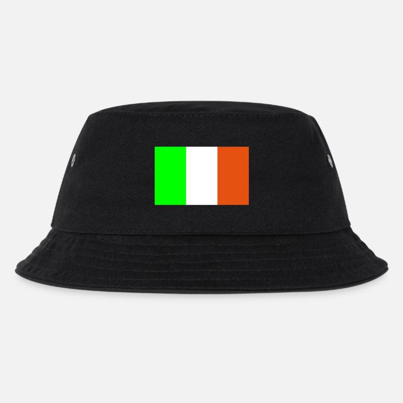ireland flag - Kinder Bucket Hat - Schwarz