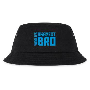 Worlds okayest Bro Quote - Kids’ Bucket Hat - black - Front