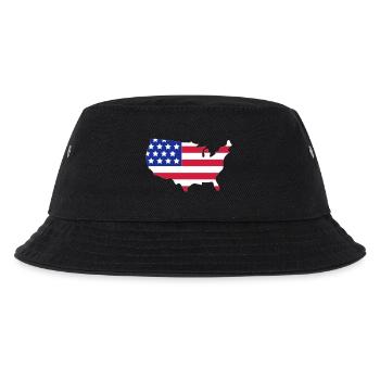 Stars and Stripes of USA, United States of America - Bob Enfant - noir - Devant