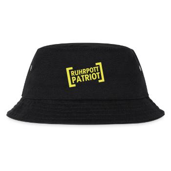 Ruhrpott Patriot - Kinder Bucket Hat - Schwarz - Vorne