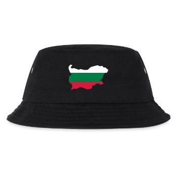 Bulgarien - Kinder Bucket Hat - Schwarz - Vorne