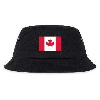 Drapeau Canada - Flag Canada - Bob Enfant - noir - Devant
