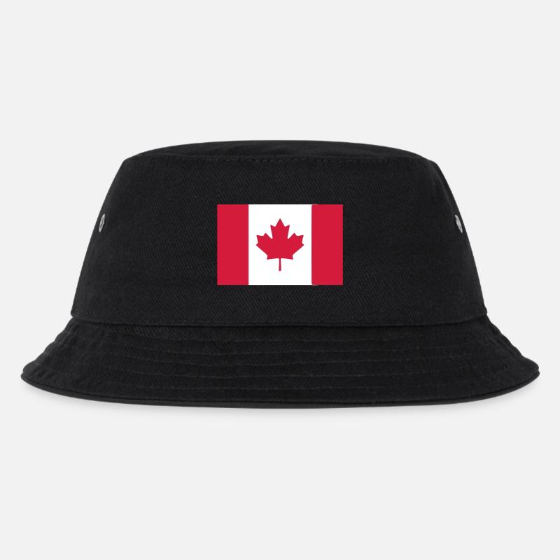 Drapeau Canada - Flag Canada - Bob Enfant - noir
