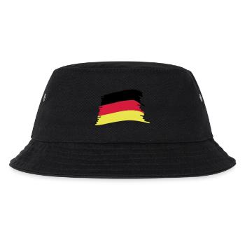 '-Flagge - Kinder Bucket Hat - Schwarz - Vorne