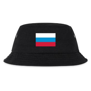 russia flag - Kinder Bucket Hat - Schwarz - Vorne