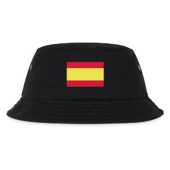 spain flag - Kinder Bucket Hat - Schwarz - Vorne