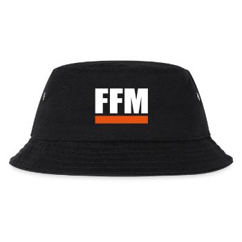 FFM - Frankfurt am Main - Kinder Bucket Hat - Schwarz - Vorne