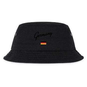 Germany - Kinder Bucket Hat - Schwarz - Vorne
