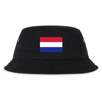Drapeau Pays Bas (Hollande) / Holland flag - Bob Enfant - noir - Devant