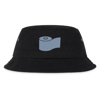 Humour Logo Rouleau de papier toilette - Bob Enfant - noir - Devant