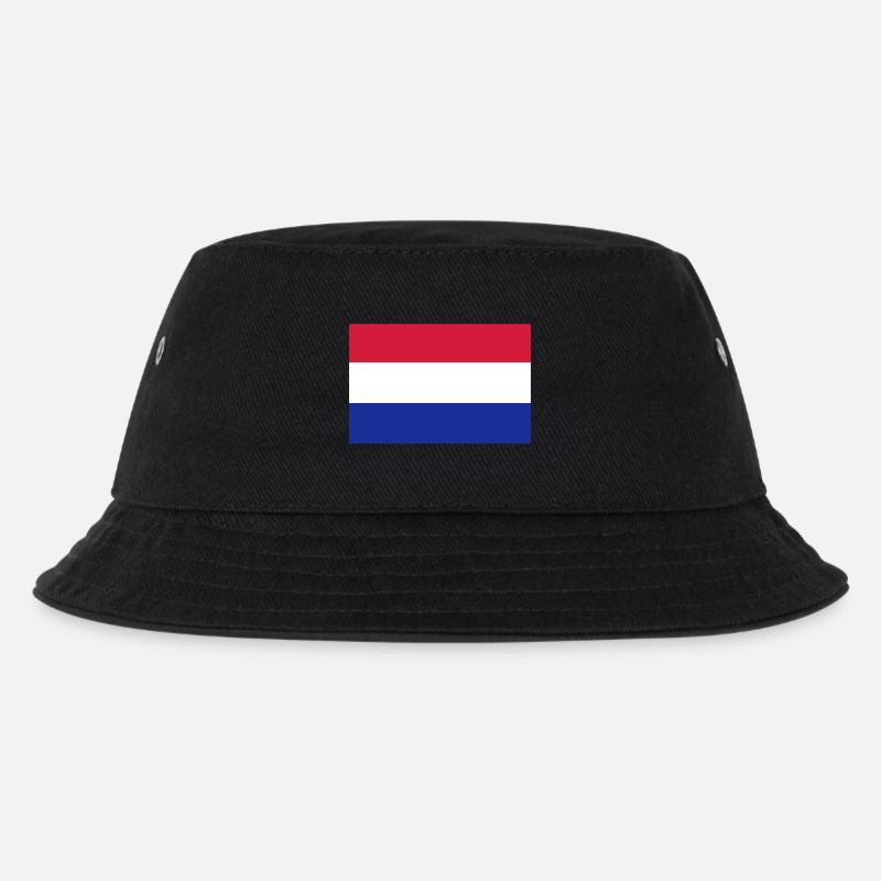 Netherlands flag - Kids’ Bucket Hat - black