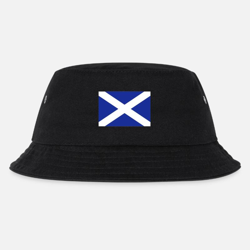 Scotland - flag - Kids’ Bucket Hat - black