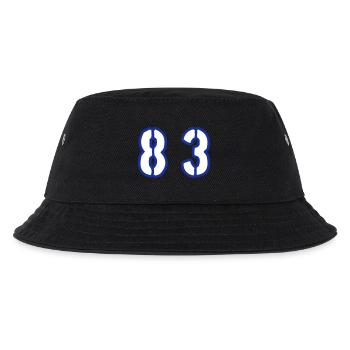 83 Number Symbol - Kids’ Bucket Hat - black - Front