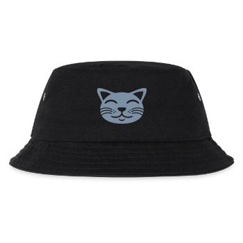Animal de compagnie Chat Visage Heureux - Bob Enfant - noir - Devant