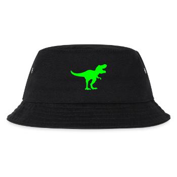 Dinosaur T-rex - Kids’ Bucket Hat - black - Front