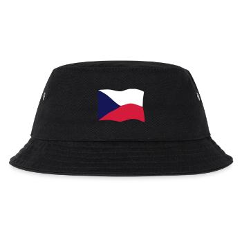 Drapeau de République Tchèque - Bob Enfant - noir - Devant