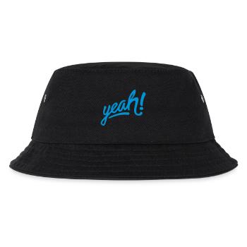 yeah - Kinder Bucket Hat - Schwarz - Vorne