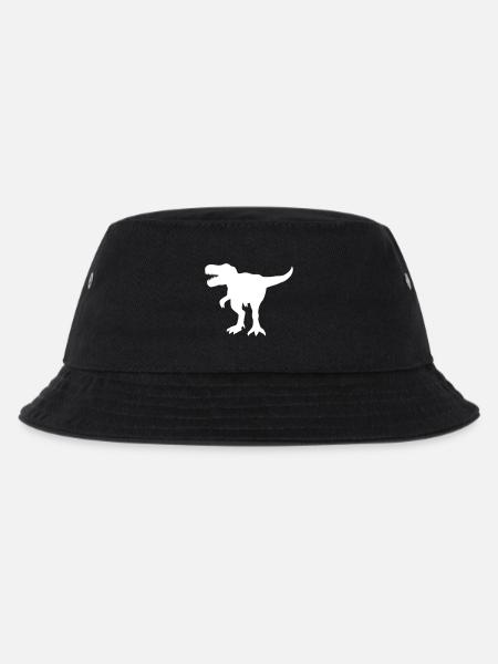 Dinosaurier Geschenk - Kinder Bucket Hat - Schwarz