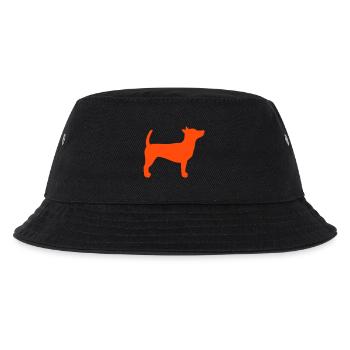 Le chien se tient debout L’obéissance se tient immobile silhouette - Bob Enfant - noir - Devant
