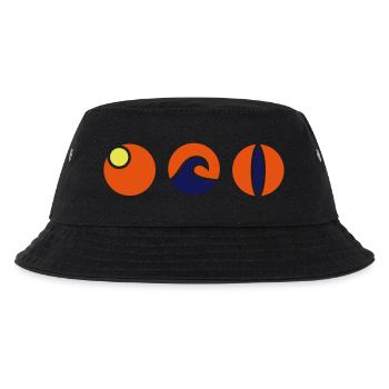 Perfekter Sommer - Kinder Bucket Hat - Schwarz - Vorne