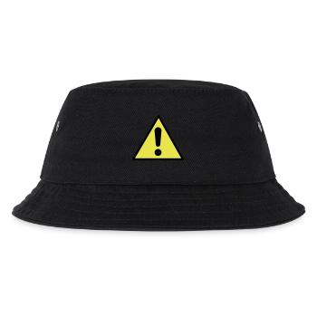 achtung - Kinder Bucket Hat - Schwarz - Vorne