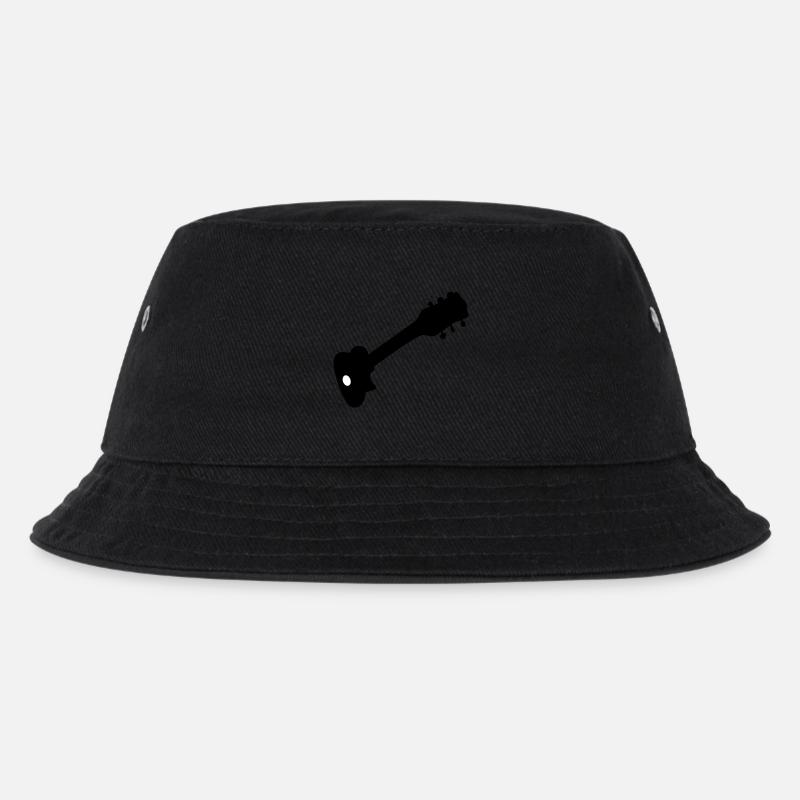 guitar - Kids’ Bucket Hat - black