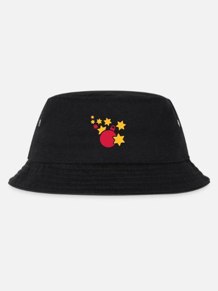 Weihnachten - Kinder Bucket Hat - Schwarz