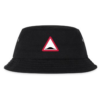 Triangle panel back donkey 209 - Kids’ Bucket Hat - black - Front