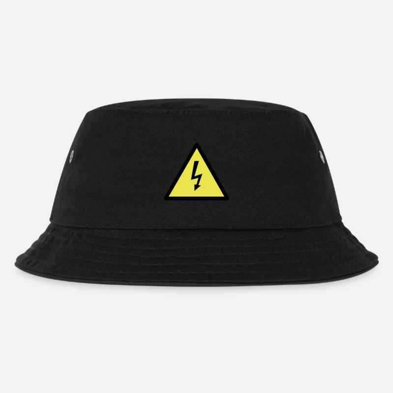 strom - Kinder Bucket Hat - Schwarz