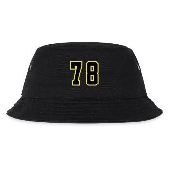 78 Number Jersey - Kids’ Bucket Hat - black - Front