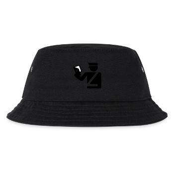 chapeau idée cadeau Policeman billet excès de vitesse - Bob Enfant - noir - Devant