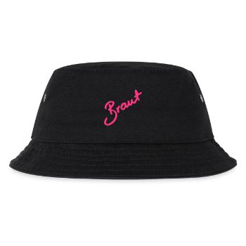 Braut edler Schriftzug , lustige Geschenkidee - Kinder Bucket Hat - Schwarz - Vorne