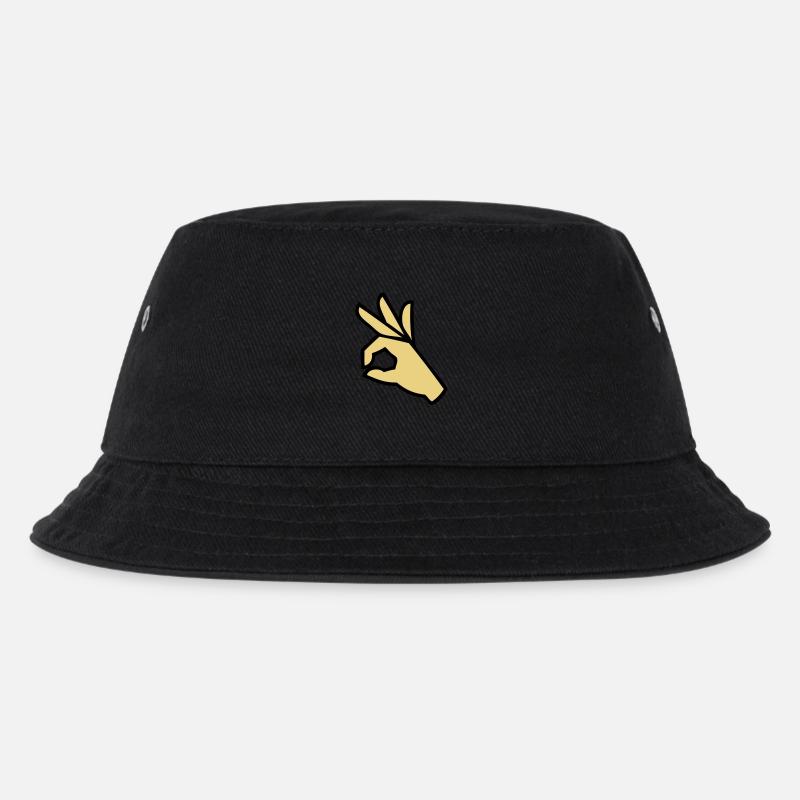 Prima - Kinder Bucket Hat - Schwarz