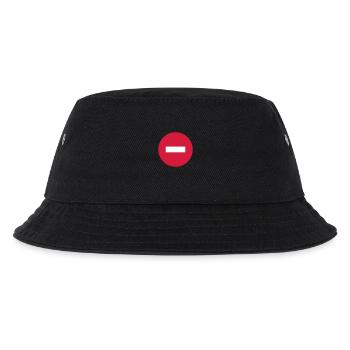 minus2 - Kinder Bucket Hat - Schwarz - Vorne