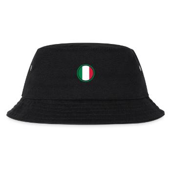 italyflag_3c - Kinder Bucket Hat - Schwarz - Vorne