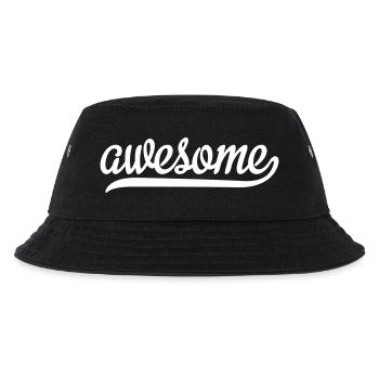 Awesome - Kids’ Bucket Hat - black - Front