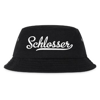 Schlosser - Kinder Bucket Hat - Schwarz - Vorne