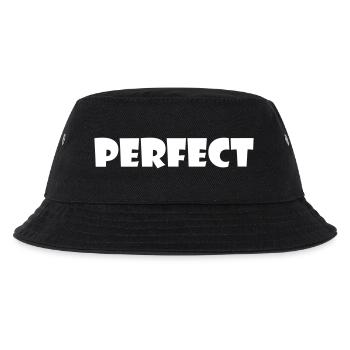 PERFECT - Kinder Bucket Hat - Schwarz - Vorne