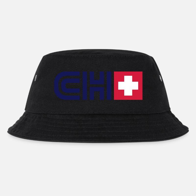 Switzerland__V001 - Kids’ Bucket Hat - black