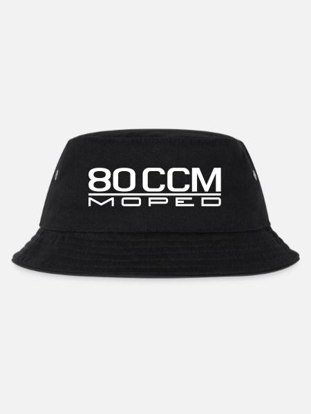 80 ccm Moped Emblem - Kinder Bucket Hat - Schwarz