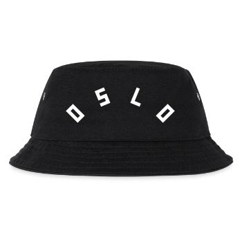 Oslo - Kinder Bucket Hat - Schwarz - Vorne
