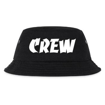 crew - Kinder Bucket Hat - Schwarz - Vorne
