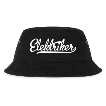 Elektriker - Kinder Bucket Hat - Schwarz - Vorne